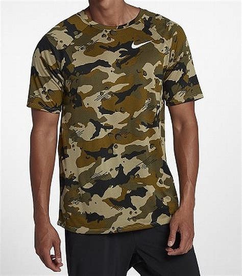 Nike dri fit camo shirts